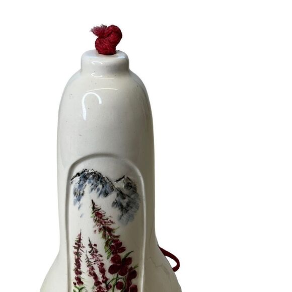 MAT Valley Originals Handpainted Tall Ceramic Bell - Picture 4 of 7